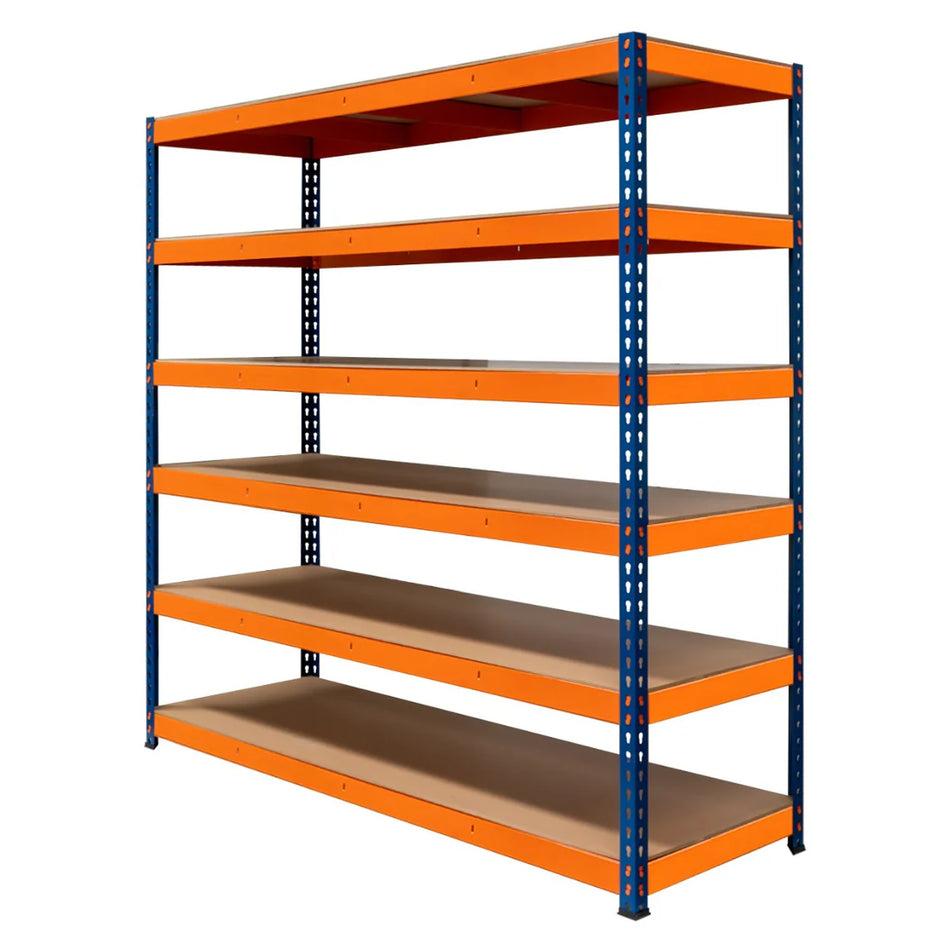 S-RaxWorks 6 Shelf Racking - 180cm x 180cm x 60cm