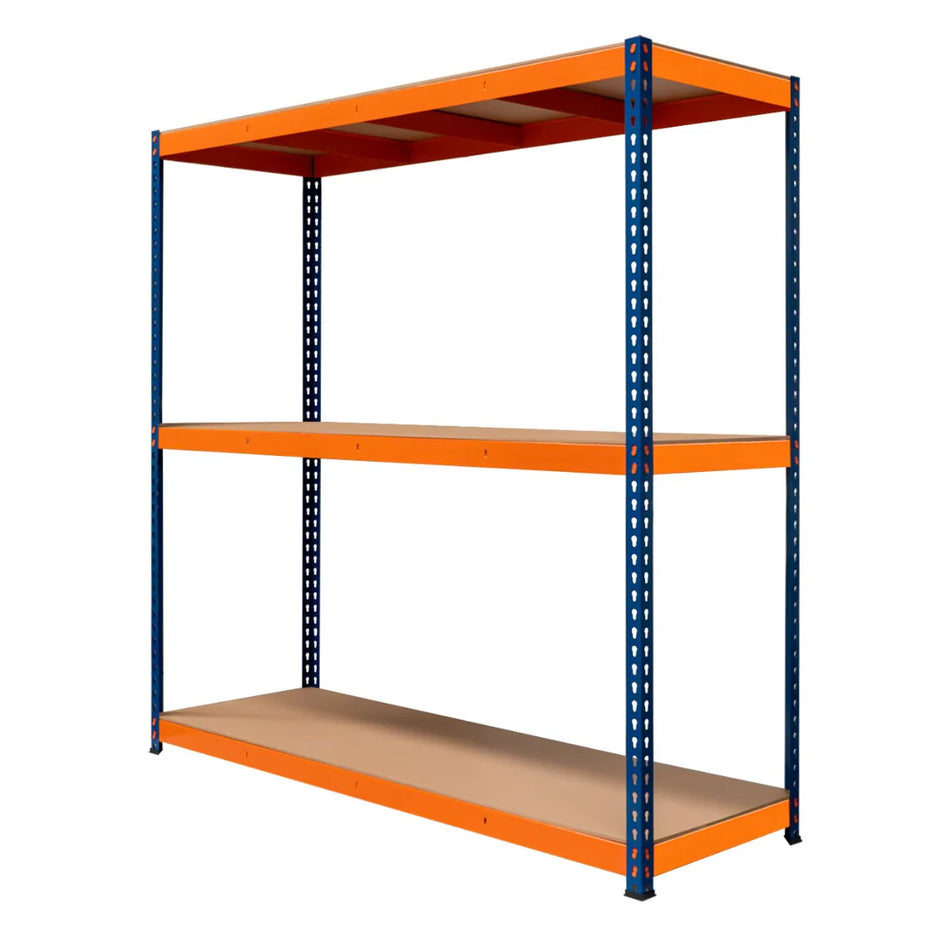 S-RaxWorks 3 Shelf Racking - 180cm x 180cm x 60cm