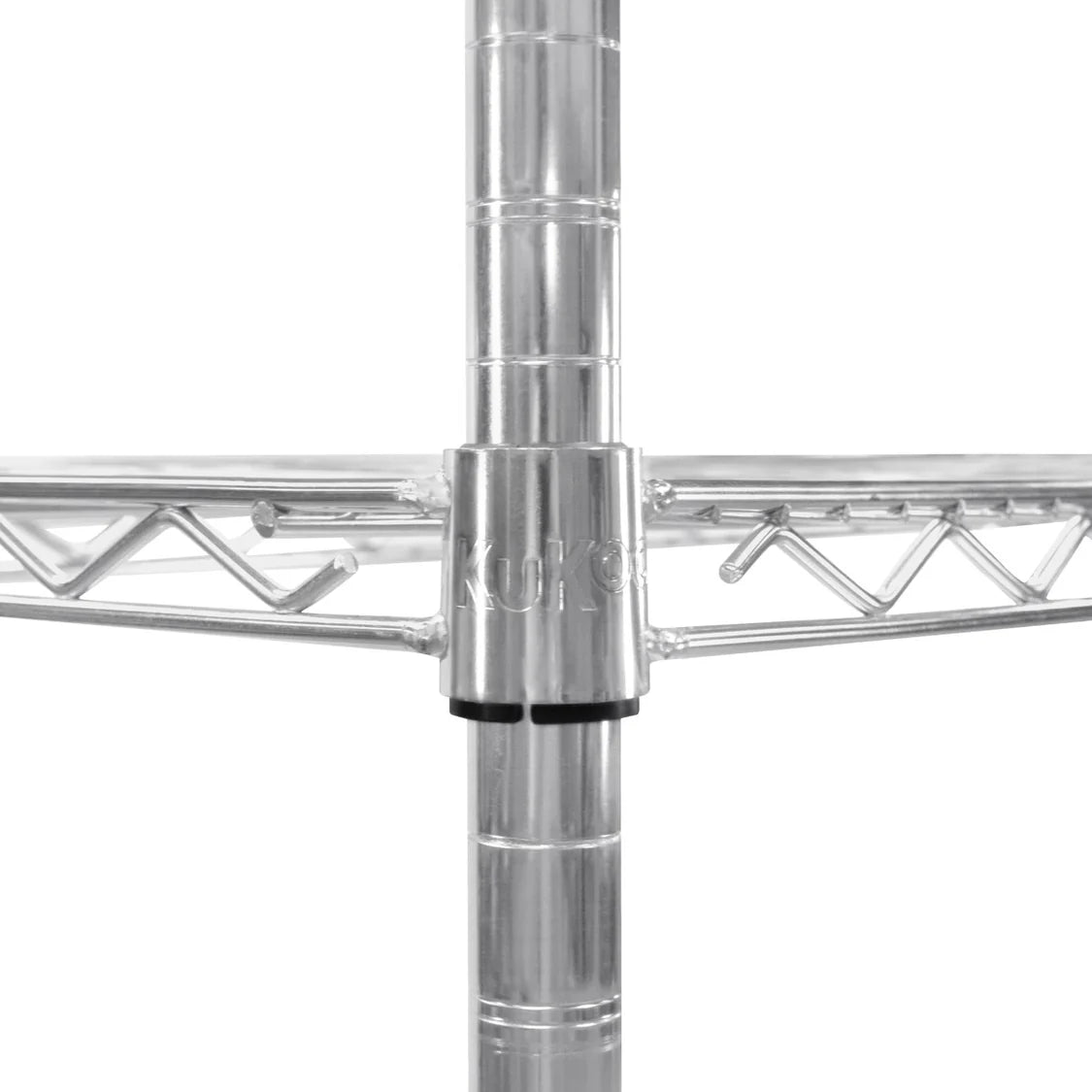Basic Chrome Wire Racking Chrome Wire Racking Shelving- 45cm x 120cm x 180cm – RaxWorks