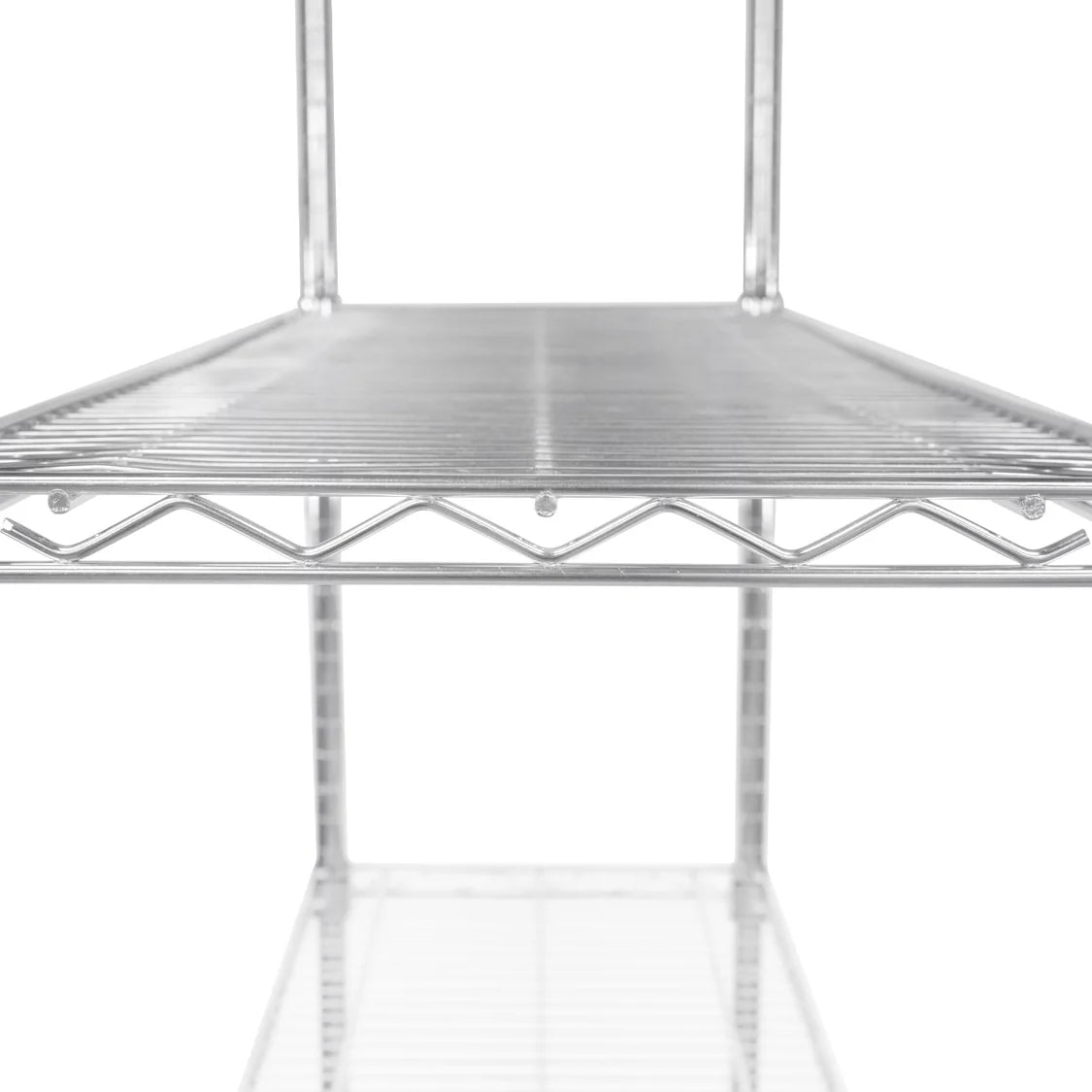 Wire Racking Sheets Chrome Wire Racking Shelving- 45cm x 120cm x 180cm – RaxWorks