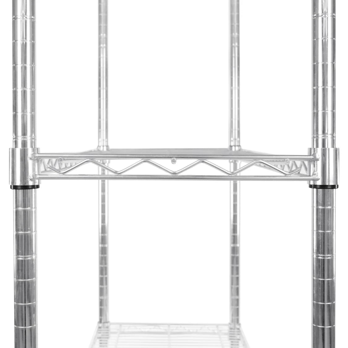 Basic Chrome Wire Racking Chrome Wire Racking Shelving- 45cm x 120cm x 180cm – RaxWorks