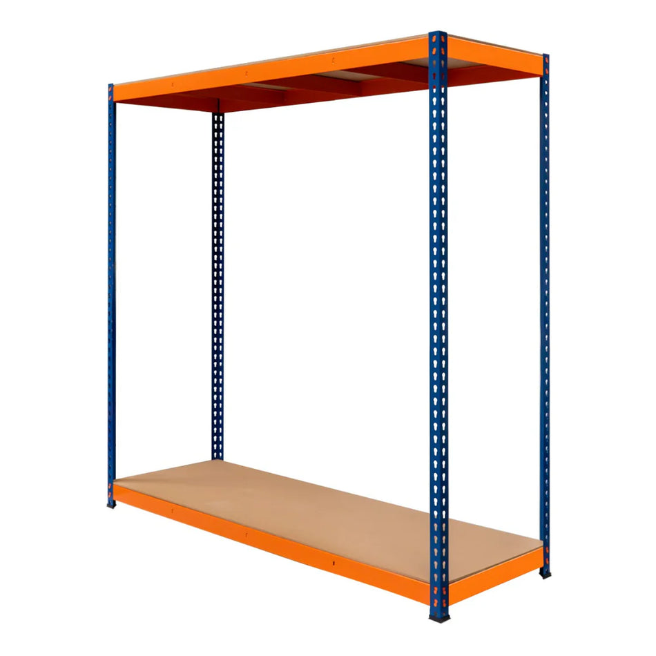 S-RaxWorks 2 Shelf Racking - 180cm x 180cm x 60cm