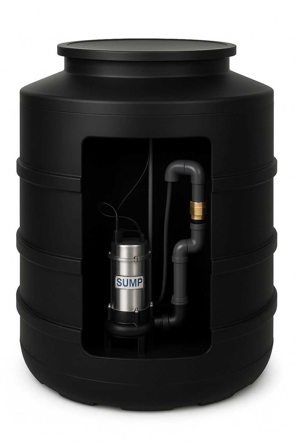 1200 Litre Sewage Pumping Station - 6 Meter Lift