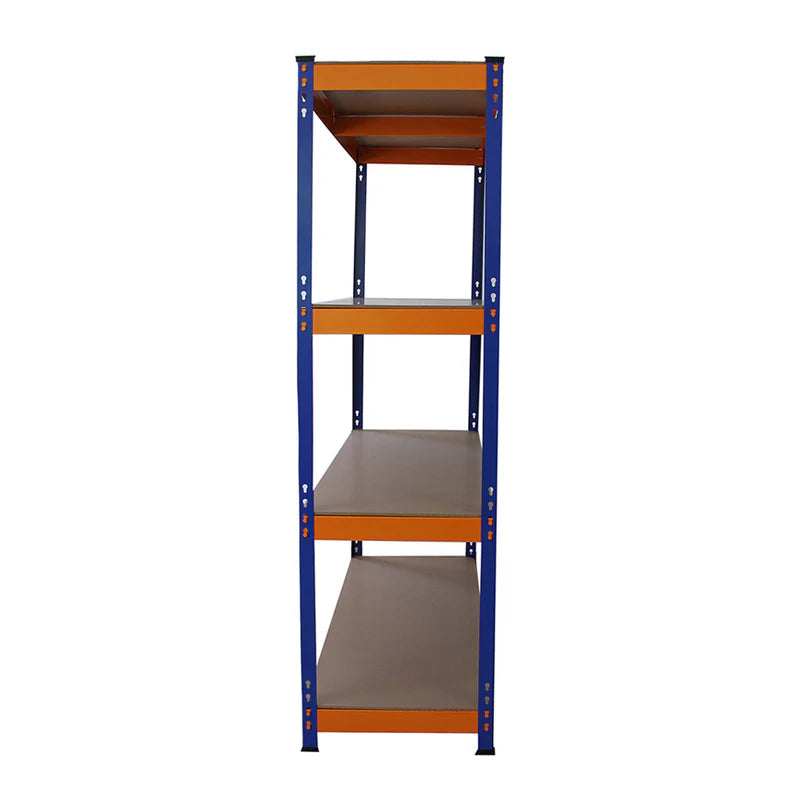 S-RaxWorks Warehouse Storage Shelving Racking, Blue/Orange, 150cm W, 50cm D
