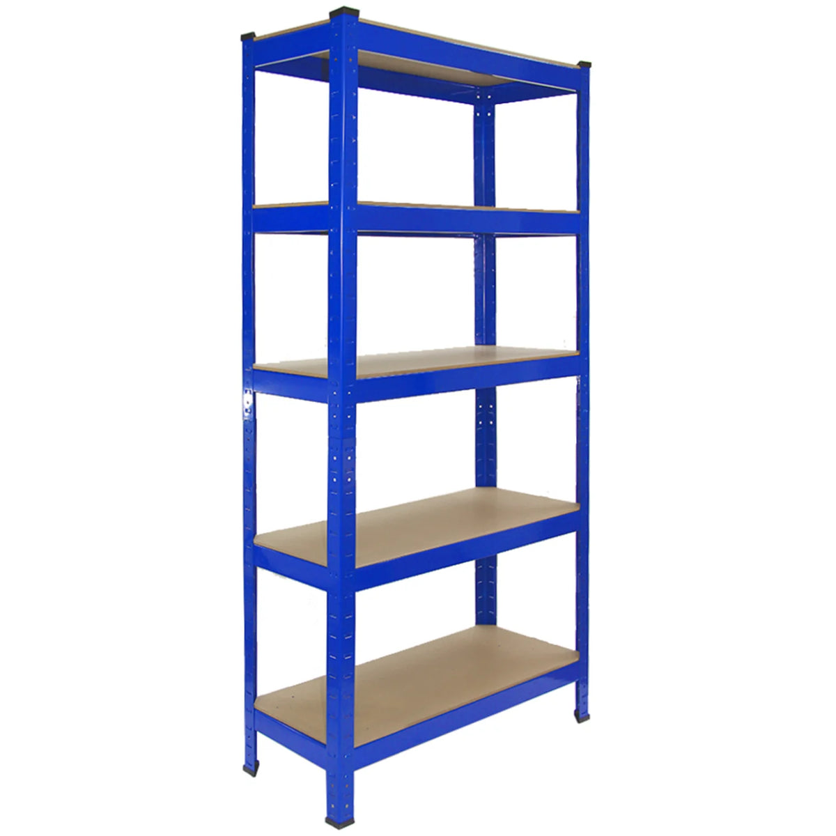 Metal Racking Shel 2 X Garage Racking 5 Tier Shelving Unit Boltless Heavy Duty Metal Shel ...