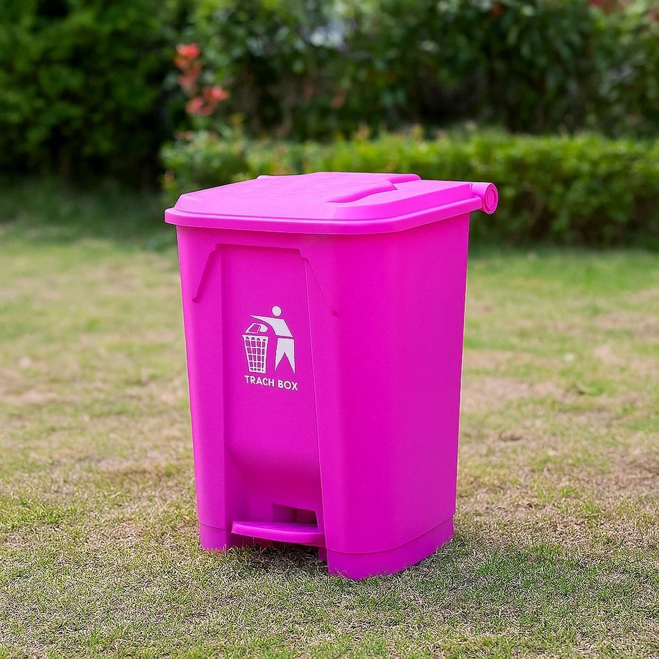 Recycling Dustbin Rubbish Pedal Bin Waste Trash Kitchen Home Office 30L 50L 80L Multiple Colour