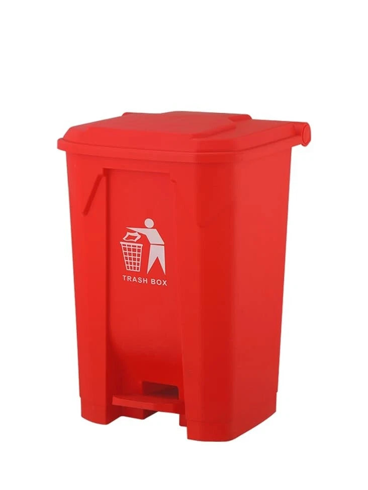 Recycling Dustbin Rubbish Pedal Bin Waste Trash Kitchen Home Office 30L 50L 80L Multiple Colour