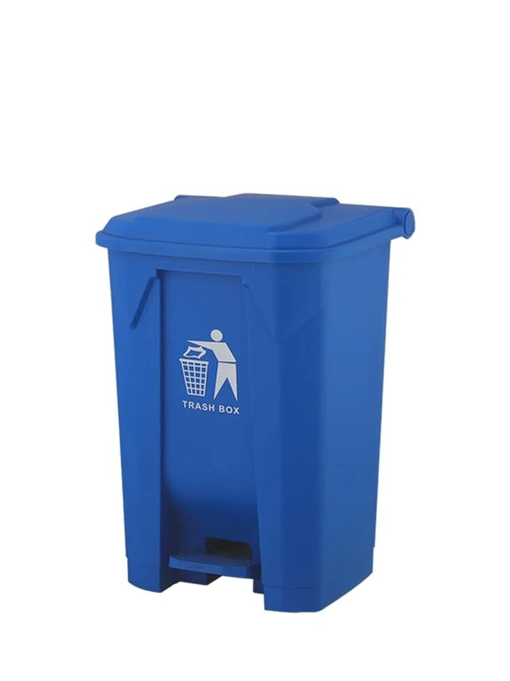 Recycling Dustbin Rubbish Pedal Bin Waste Trash Kitchen Home Office 30L 50L 80L Multiple Colour