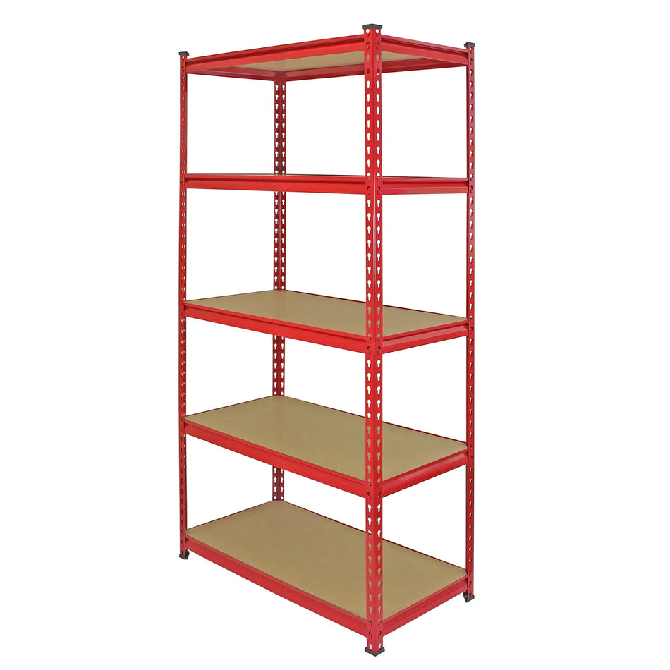 4 x Z-RaxWorks Metal Racking Units Red 90cm