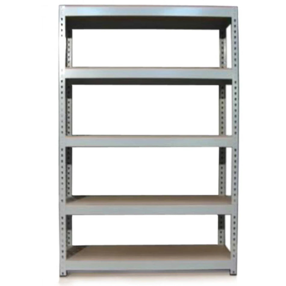Q-RaxWorks Grey Metal Shelving Units - 120cm x 180cm x 50cm