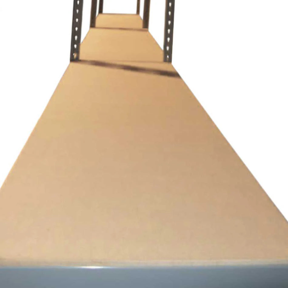 Q-RaxWorks Grey Metal Shelving Units - 120cm x 180cm x 50cm