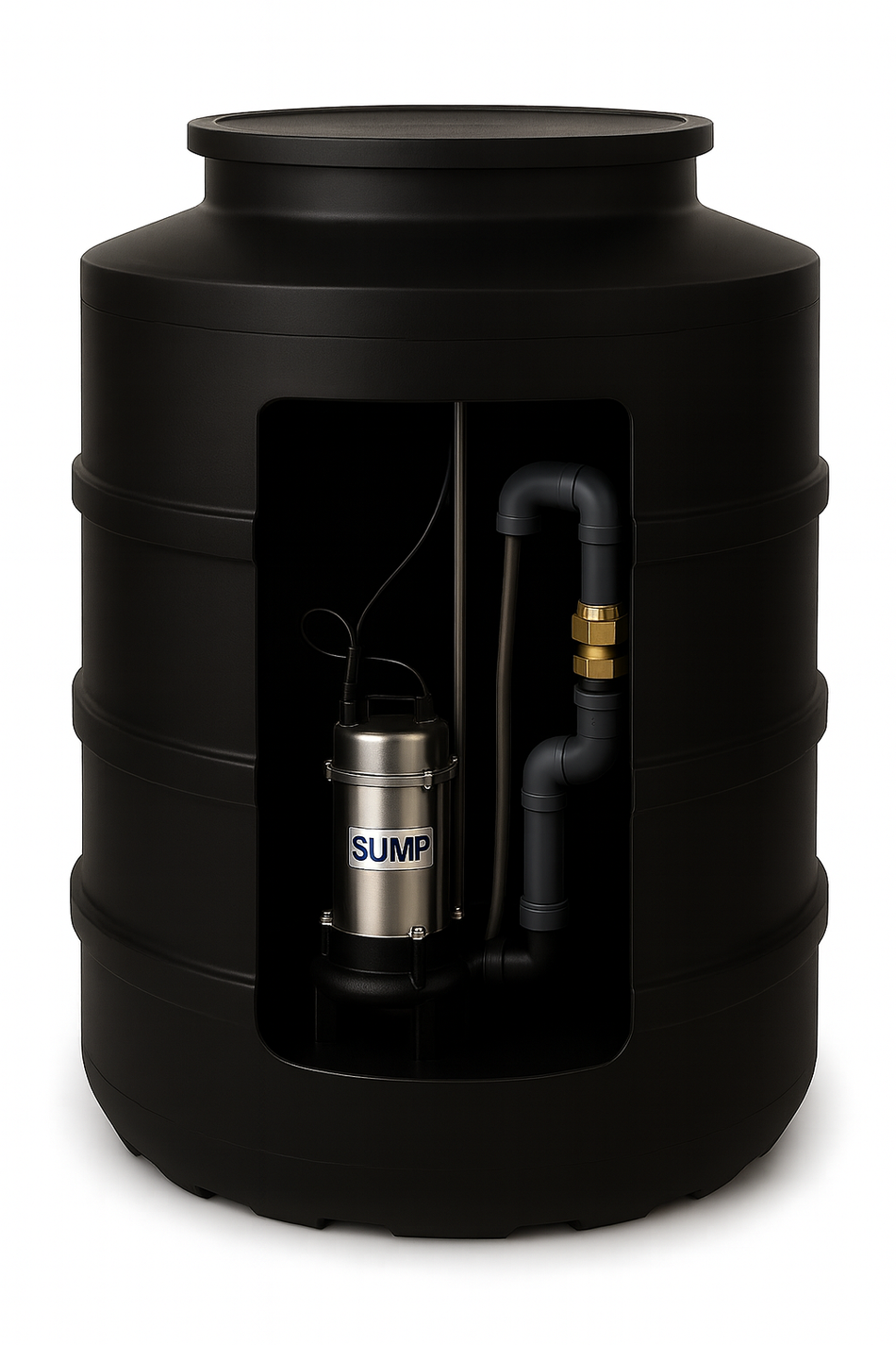 1600 Litre Sewage Pumping Station - 6 Meter Lift