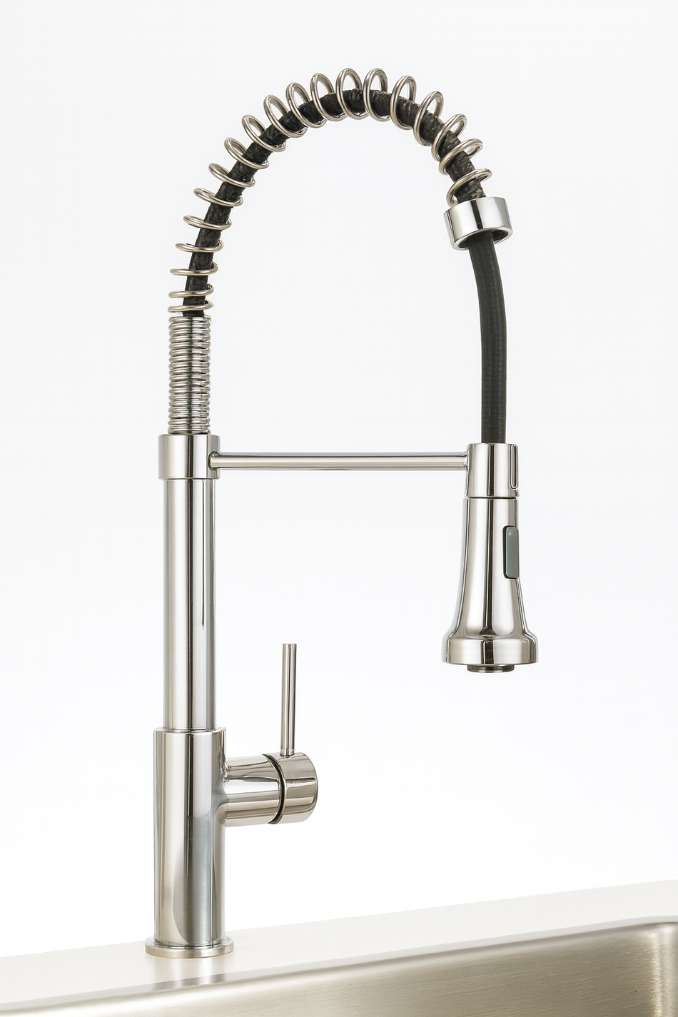 RaxWorks Pull-Down Kitchen Mixer, Tap Heavy-Duty Kitchen Sink Tap - Chrome