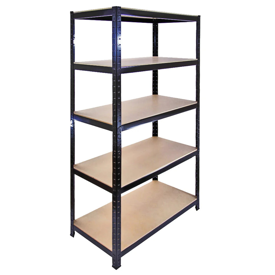 Garage Racking 5 Tier Shelving Unit Boltless Heavy Duty Metal Shelf Shed Storage