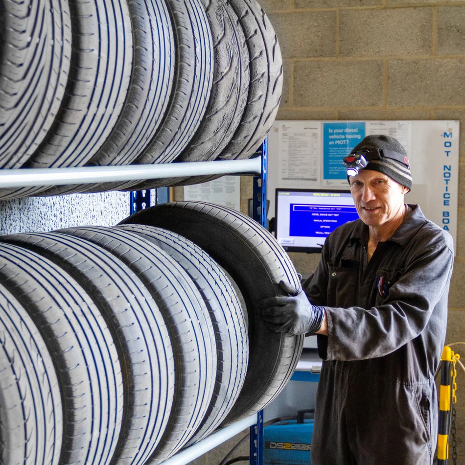 2 x T-RaxWorks Tyre Racking Bay