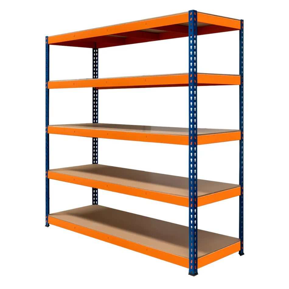 S-RaxWorks 5 Shelf Racking - 180cm x 180cm x 60cm