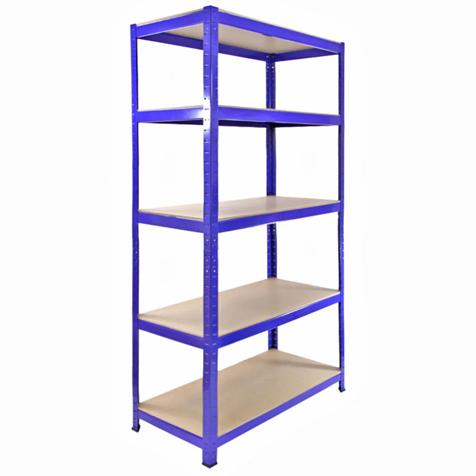 Garage Racking 5 Tier Shelving Unit Boltless Heavy Duty Metal Shelving Shed Storage