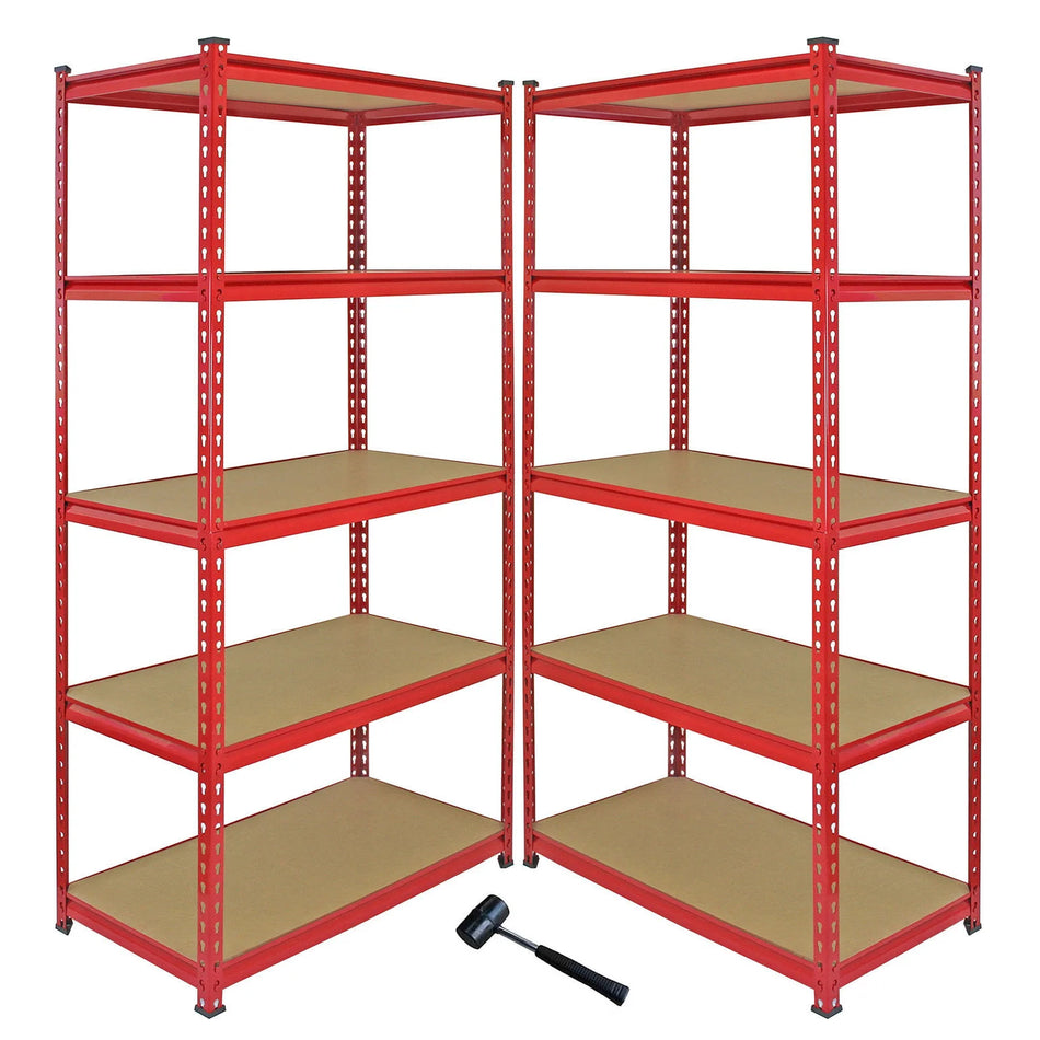 Z-RaxWorks 90cm Racking Bundle: Corner Shelving and 2 Garage Racking Bays
