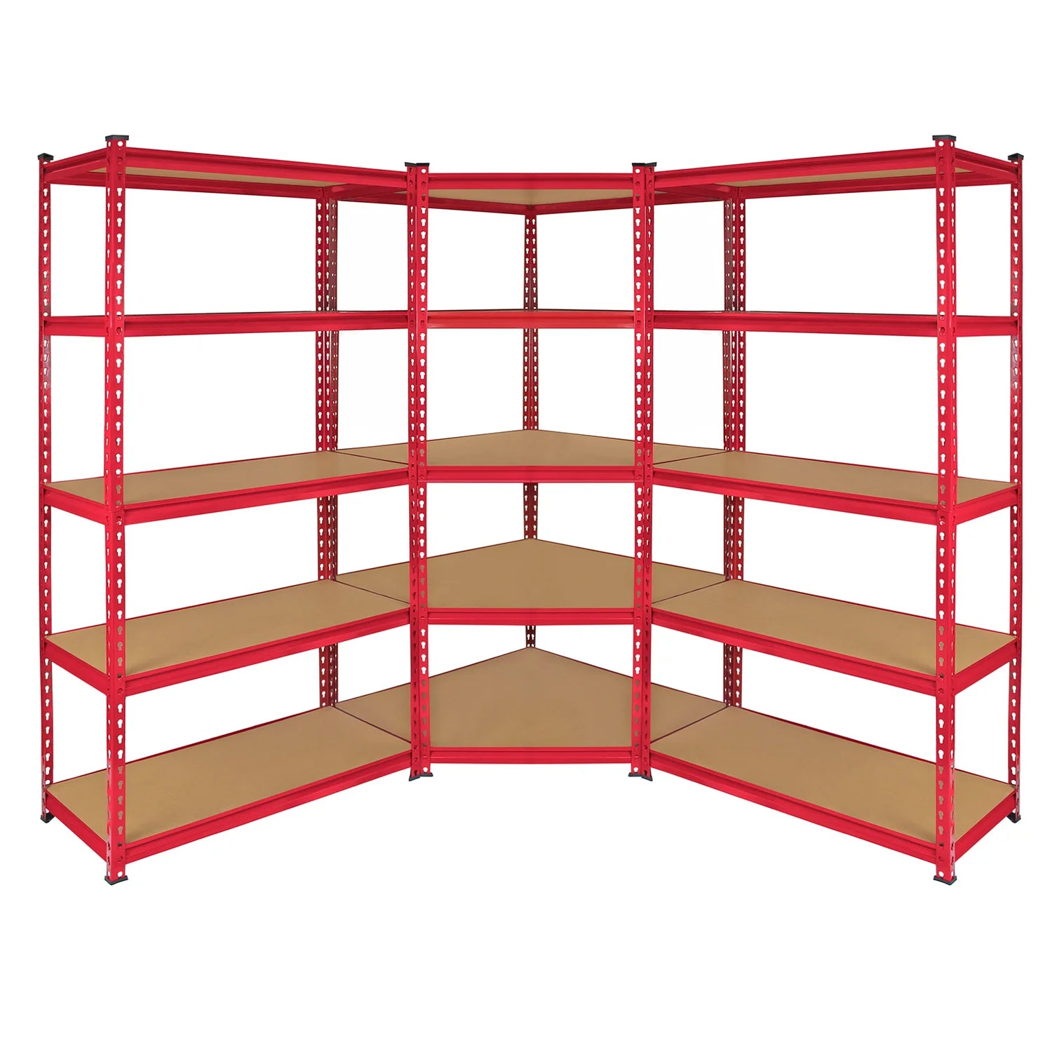 Z-RaxWorks 90cm Racking Bundle: Corner Shelving and 2 Garage Racking B