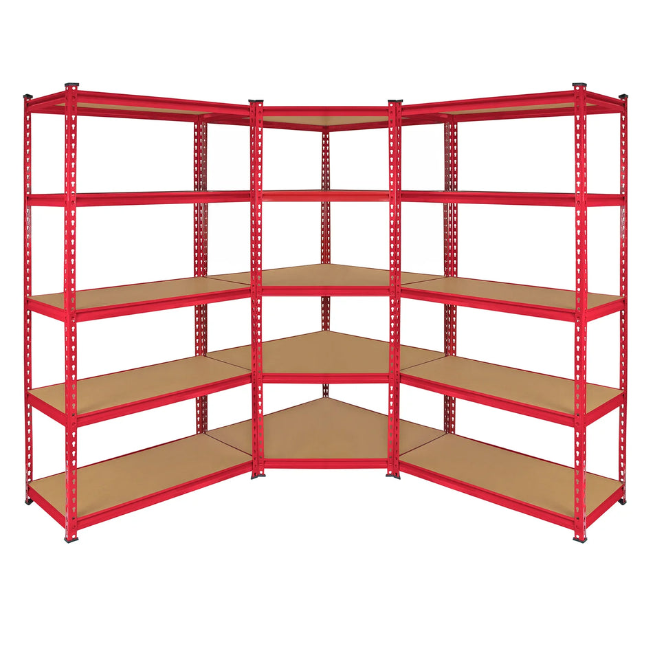 Z-RaxWorks 90cm Racking Bundle: Corner Shelving and 2 Garage Racking Bays